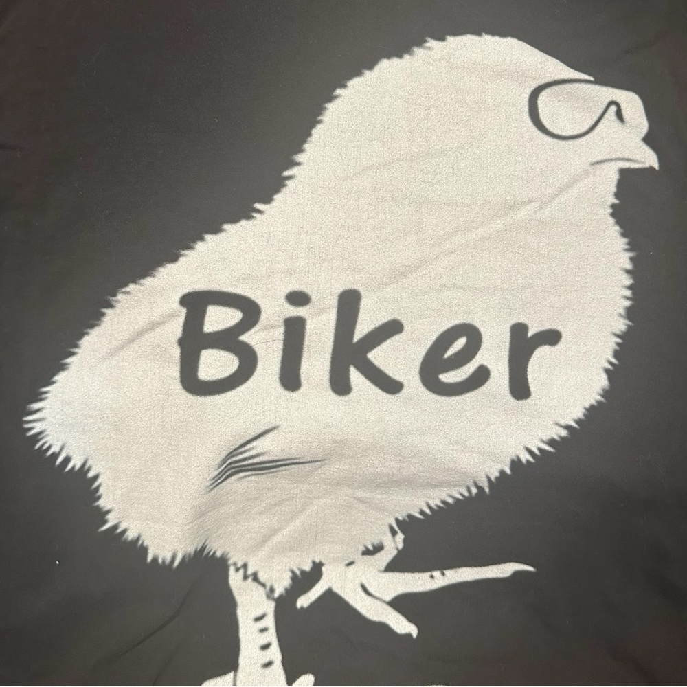 Port and Company Black Biker Chic 🐥Tee NWOT - Picture 4 of 7